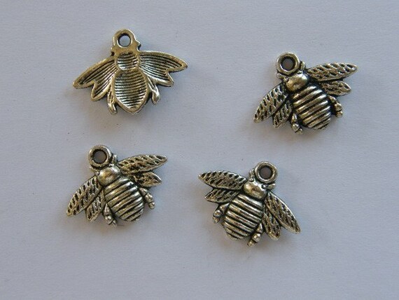 Silber Honig- Biene - Charm - Charming Glamour