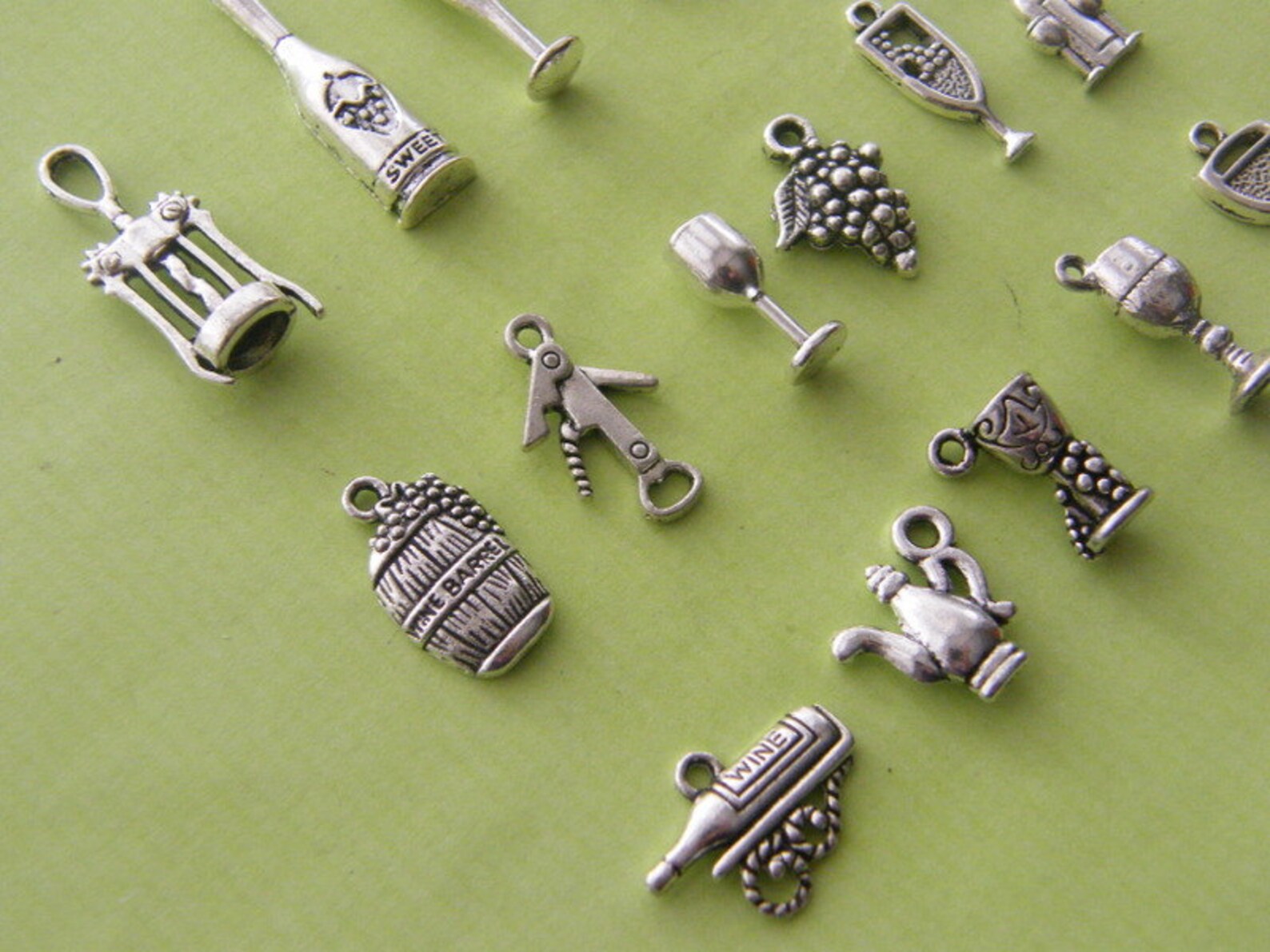 The Ultimate Love Wine Charms Collection 16 different | Etsy