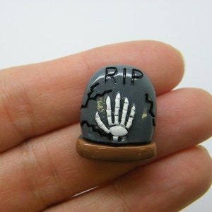 8 RIP grafsteen grafsteen Halloween versiering cabochon hars HC1212
