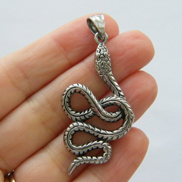 Snake Necklace Etsy