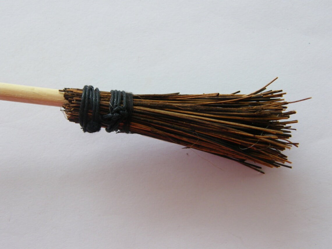 1 Witches' Broomstick Broom Halloween Embellishment HC1 Etsy