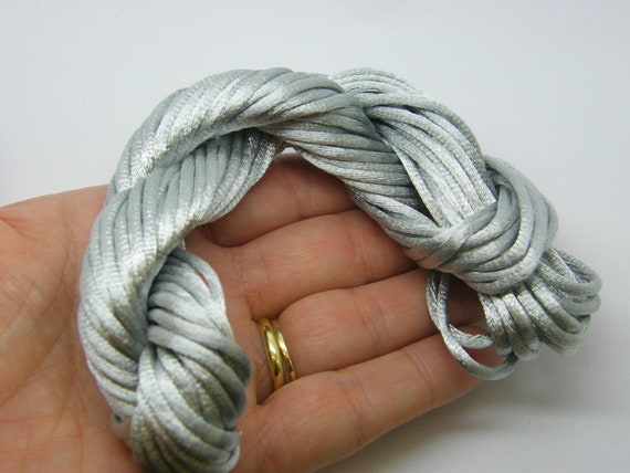 2 X 10 Meter Grey Polyester String 5mm Thick FS SALE 50% OFF 