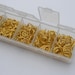 1 Box Assorted Jump Rings 3 to 9mm Gold Plated 1780 Pieces - Etsy