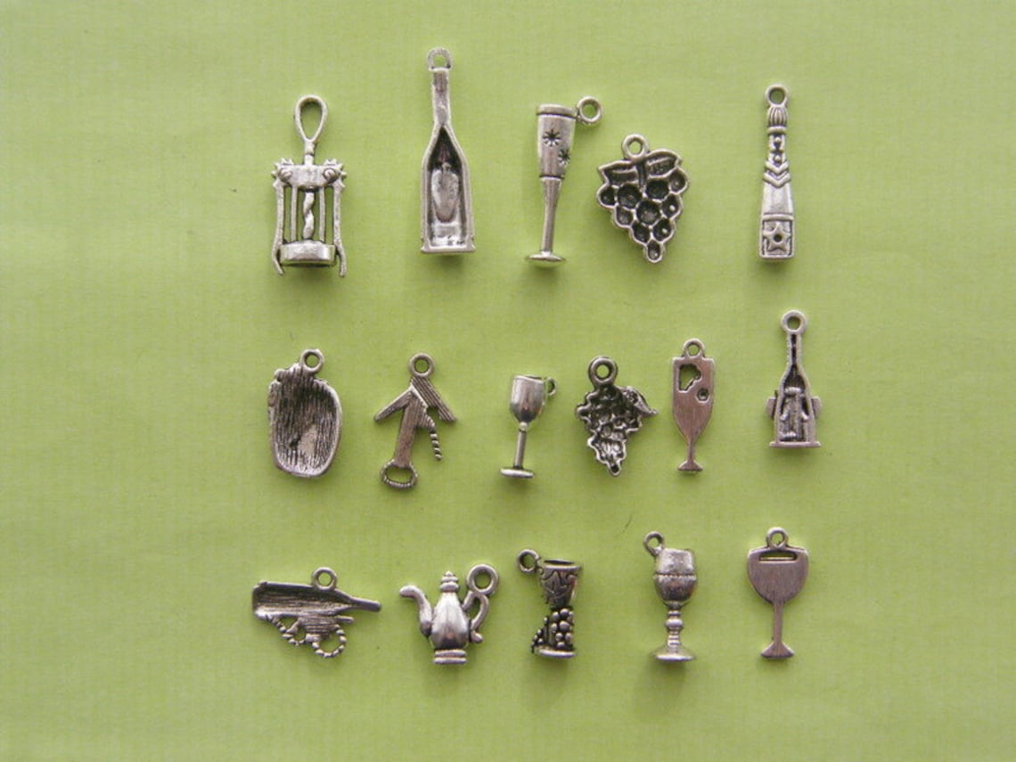 Ologist collection wine Charms main image 0
