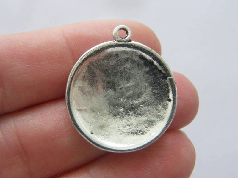8 Wave Charms Antique Silver Tone FF406 - Etsy