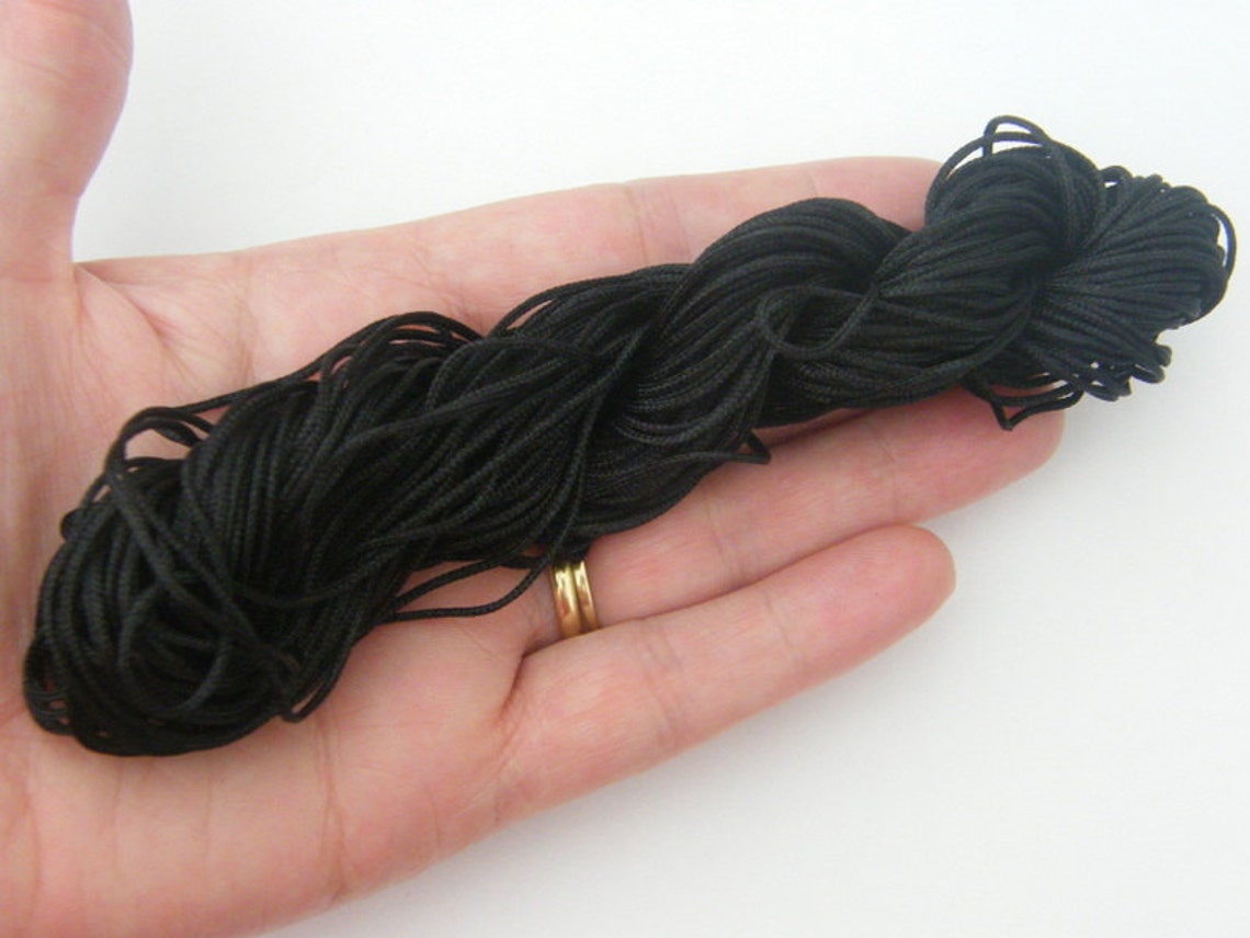 12 Meter Black Nylon String 2mm Thick FS177 SALE 50 OFF Etsy