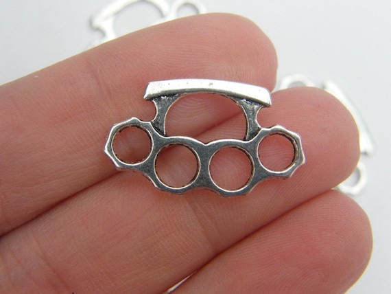 Solid Brass Knuckle Duster - Self-Defense Brass Knuckles - Classic