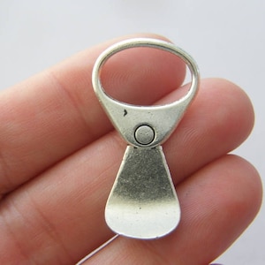 6 Sodadose Tab Charms antikes Silber PD323