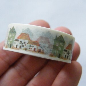 1 Roll houses washi tape ST 1 Roll houses washi tape ST