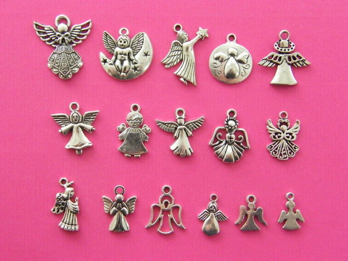 The Ultimate Angel Collection-16 verschiedene antike silberne | Etsy