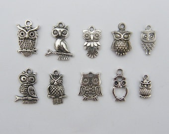 Bonyak Jewelry Sterling Silver Antiqued Owl Charm Bonyak Jewelry Sterling Silver Antiqued Owl Charm