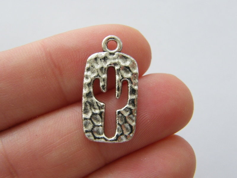 24 Cactus Pflanze Charms antikem Silber Ton L259 - Etsy.de