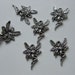 30 Stück * Spacer Gewellt * 10 X 1 Mm * Silberfarben * A2-0056