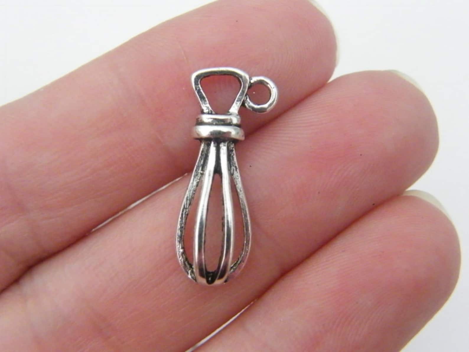 BULK 50 Egg Beater Whisk Charms Antique Silver Tone FD107 Etsy