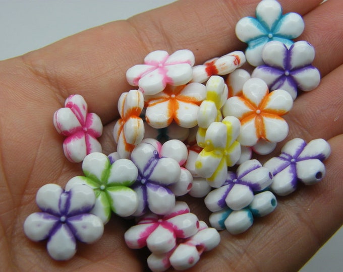 Perles en acrylique imitation pierre précieuse en gros pour création de bijoux