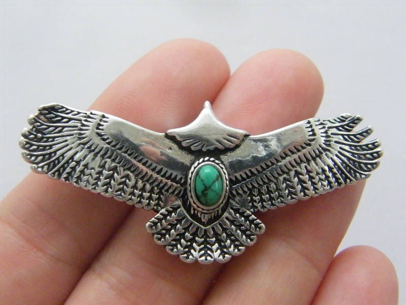 Silver Tone Eagle - Etsy