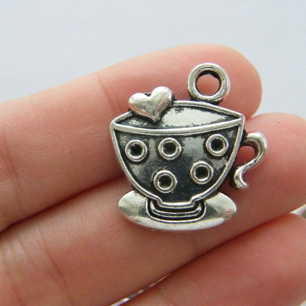 Tea Cup Charms Etsy