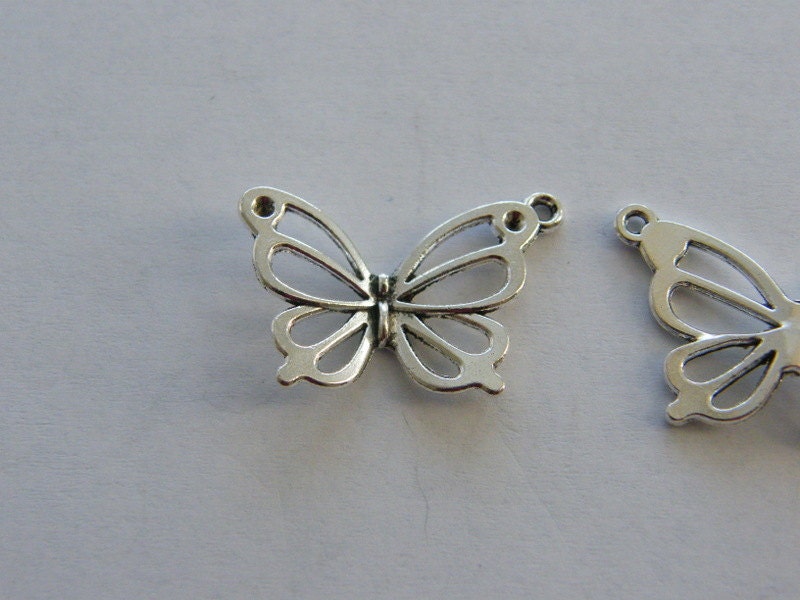 925er Silber Anhänger Schmetterling, Gravierbar