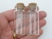5 Mini glass bottles with corks GB4 