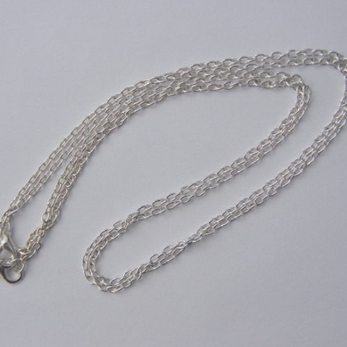 BULK 10 Snake Necklace Chains 46cm or 18 Silver Plated - Etsy