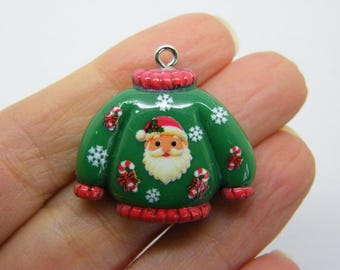 4 Kerstman Kerstman trui trui jersey hangers groene hars CT111