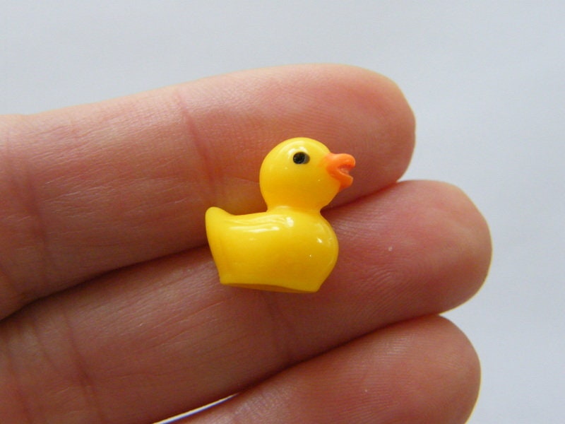  200 Pieces Mini Resin Ducks Mini Ducks Tiny Ducks Miniature Duck  Ornaments Dollhouse Ducks Figures for Crafts Duck Charms Dollhouse Duck  (Style Two) : Toys & Games