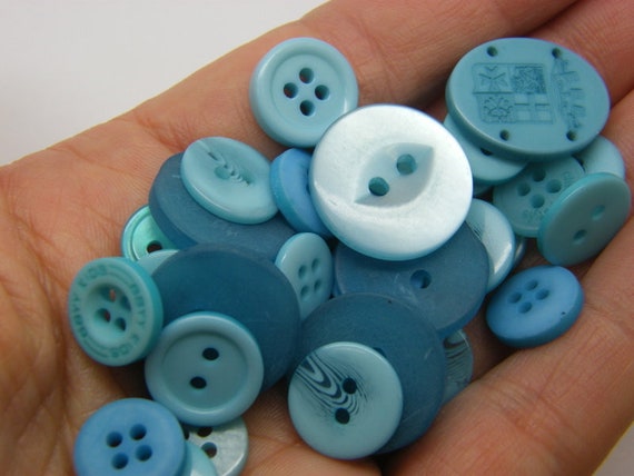Blue on sale buttons sale
