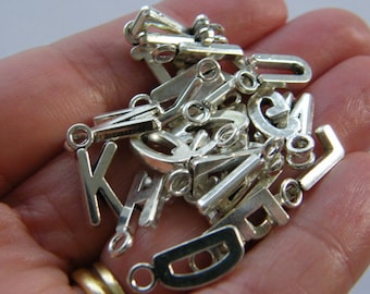 26 Buchstaben ganze Alphabet Charms antik silber Ton NDS