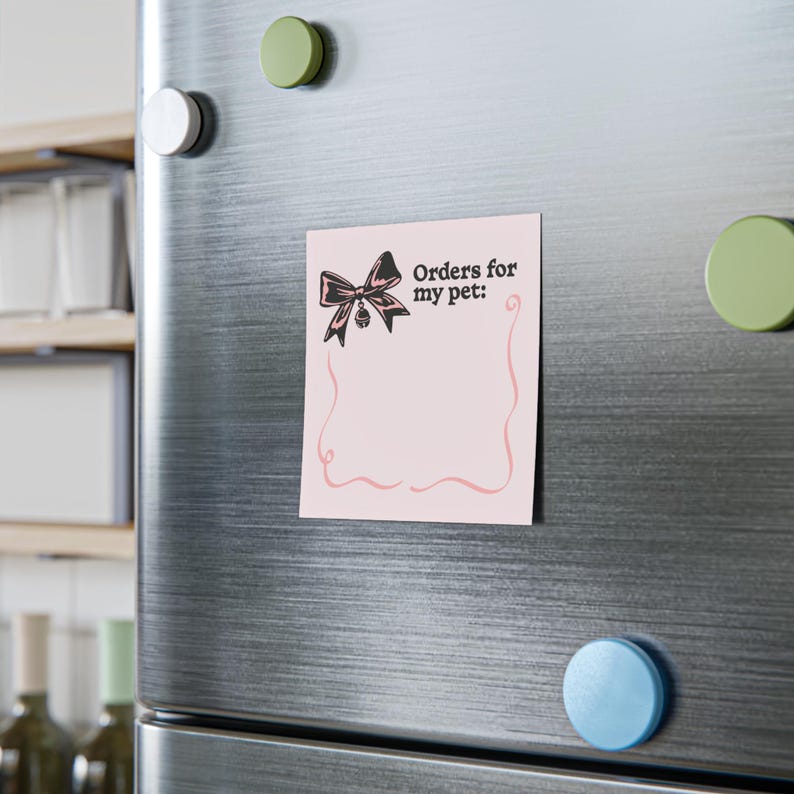Orders For My Pet Post-it® Note Pad – Personalized Stationery image 5