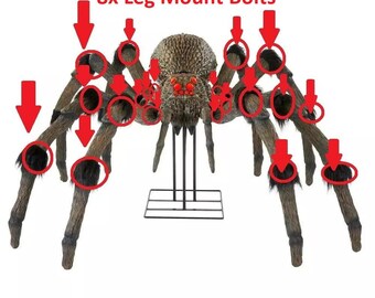 8x Replacement Leg Bracket Bolts FOR Home Depot 8 Ft. Colosal Graveyard Spider