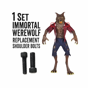 2x Ersättningsbultar för axelarm för 9,5 fot Immortal Werewolf Animatronic Home Depot