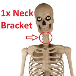 12 foot Skeleton Heavy Duty Neck Bracket Replacement Home Depot Halloween
