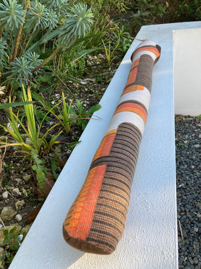 Handmade retro snake draught excluder made with original Etsy