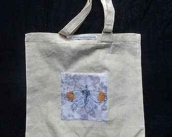 Butterfly Art Design Pocket Tote bag