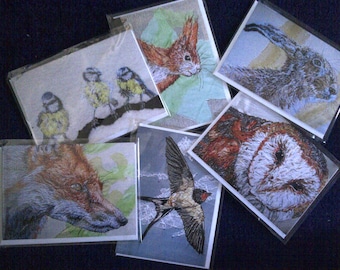 5 x greeting card selection - lucky dip.