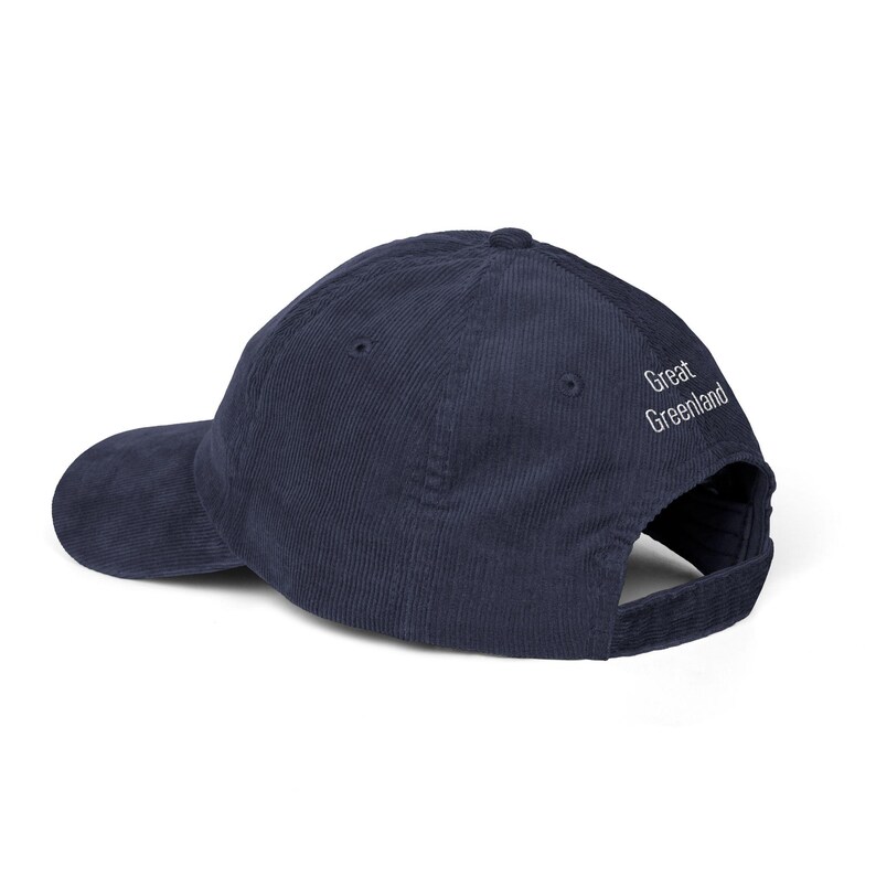 Great Greenland Cap | Nordic Statement Hat | Minimalist Arctic Dad Hat | Greenland Flag Cool Cap | Unisex Streetwear Gift image 10