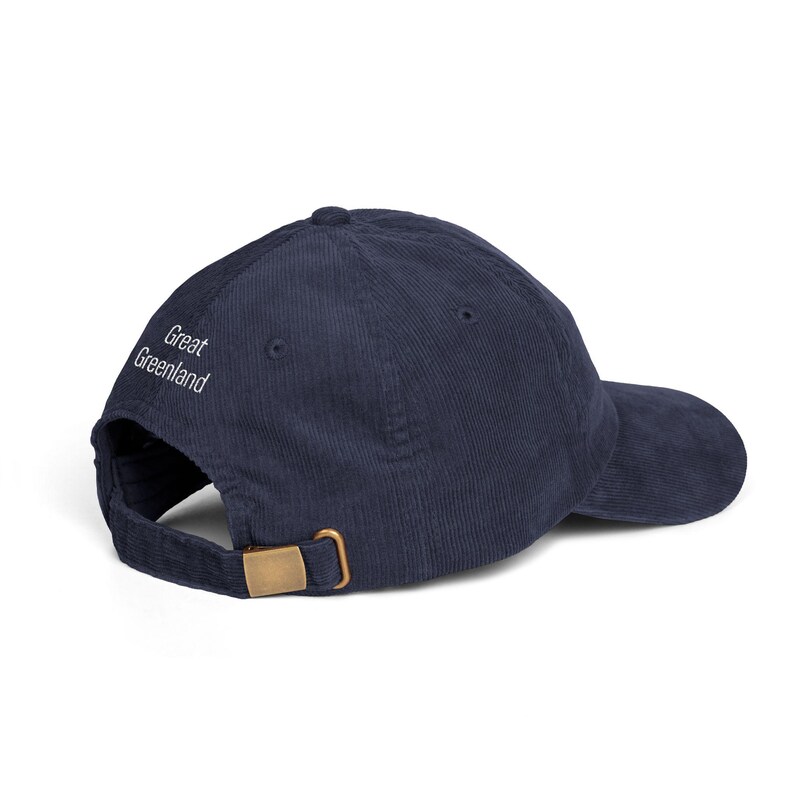 Great Greenland Cap | Nordic Statement Hat | Minimalist Arctic Dad Hat | Greenland Flag Cool Cap | Unisex Streetwear Gift image 11