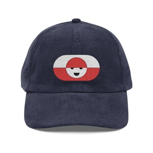 Great Greenland Cap | Nordic Statement Hat | Minimalist Arctic Dad Hat | Greenland Flag Cool Cap | Unisex Streetwear Gift image 8