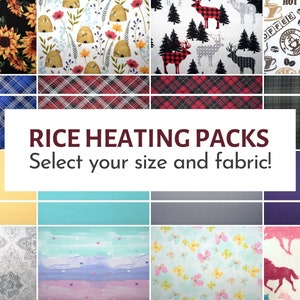 Heating pad, microwavable heating pad, lavender essential oil, heat pad, rice heat pad, microwavable pad, heat pack, gift, cold pack