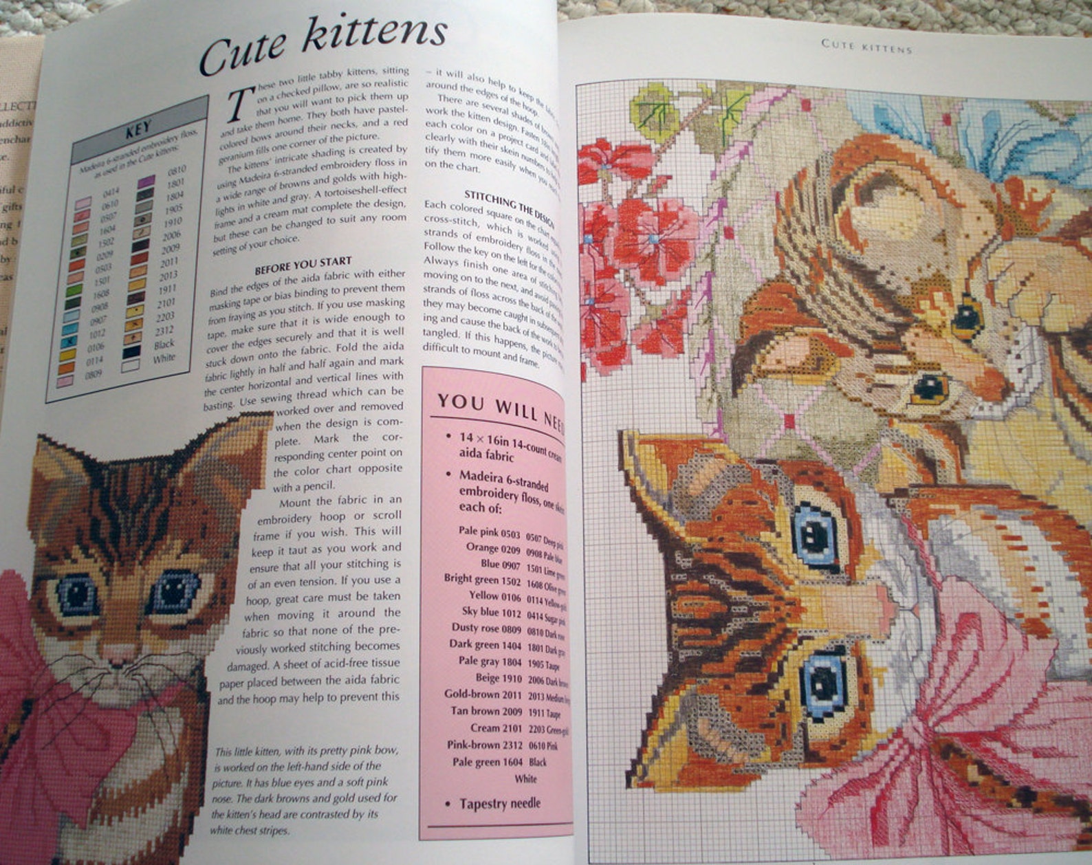 Cross Stitch Collection Hardcover Book Etsy