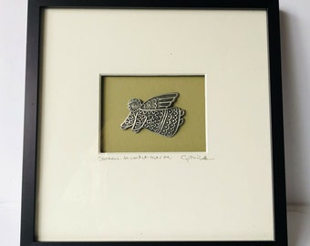 10.5 x 10.5 Cynthia Webb Designs Beloved Framed Pewter Plaque 10.5 x 10.5 Cynthia Webb Designs Beloved Framed Pewter Plaque