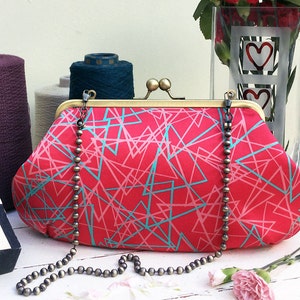 Evening bag / ladies bag / evening woman&#39;s clutch purse / clutch bag / frame purse / clutch purse