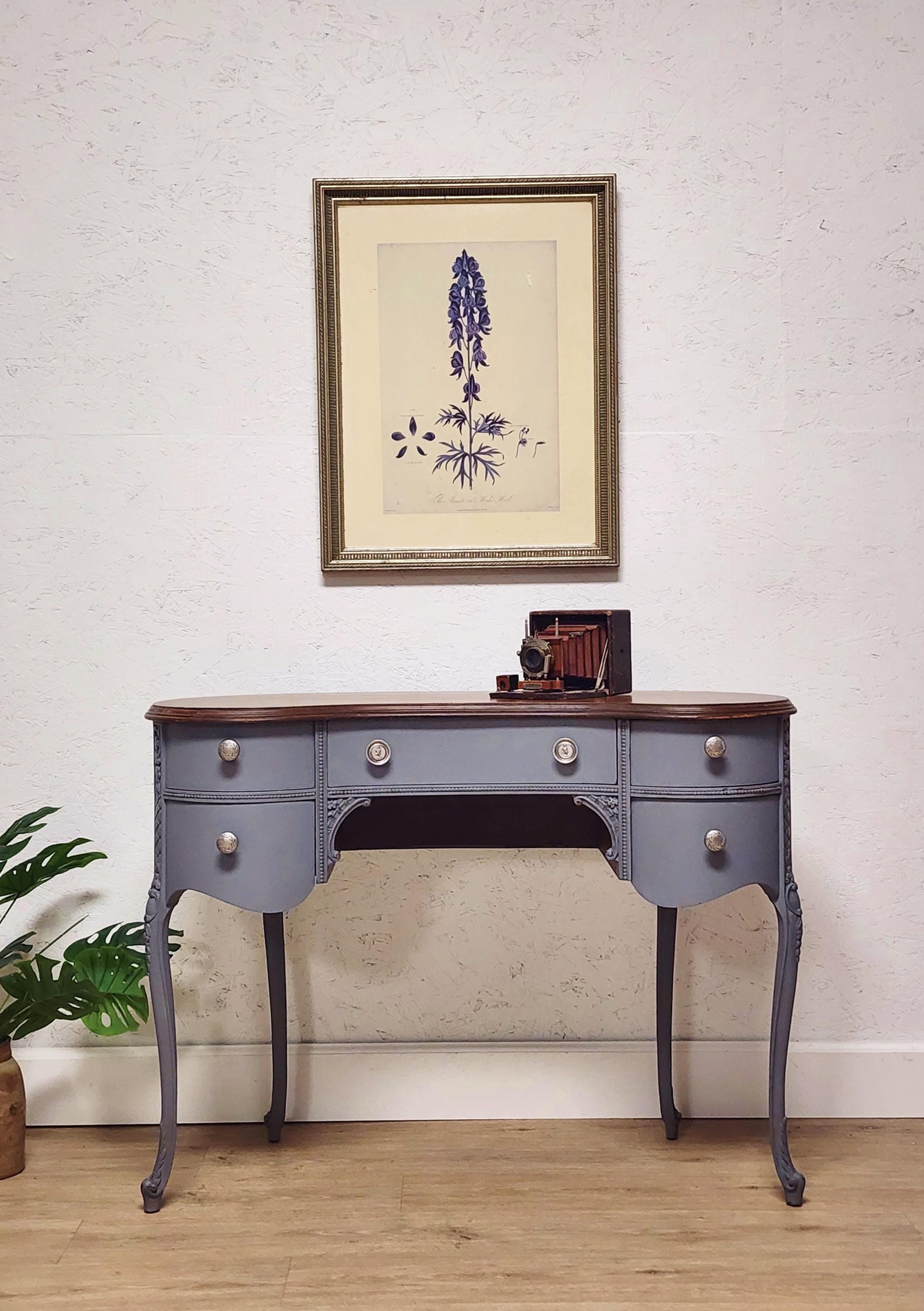 ビンテージ　ペイントデスク Painted Antique Desk - Etsy
