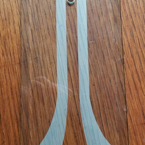 Beveled Glass Chandelier Panels Replacement Etsy