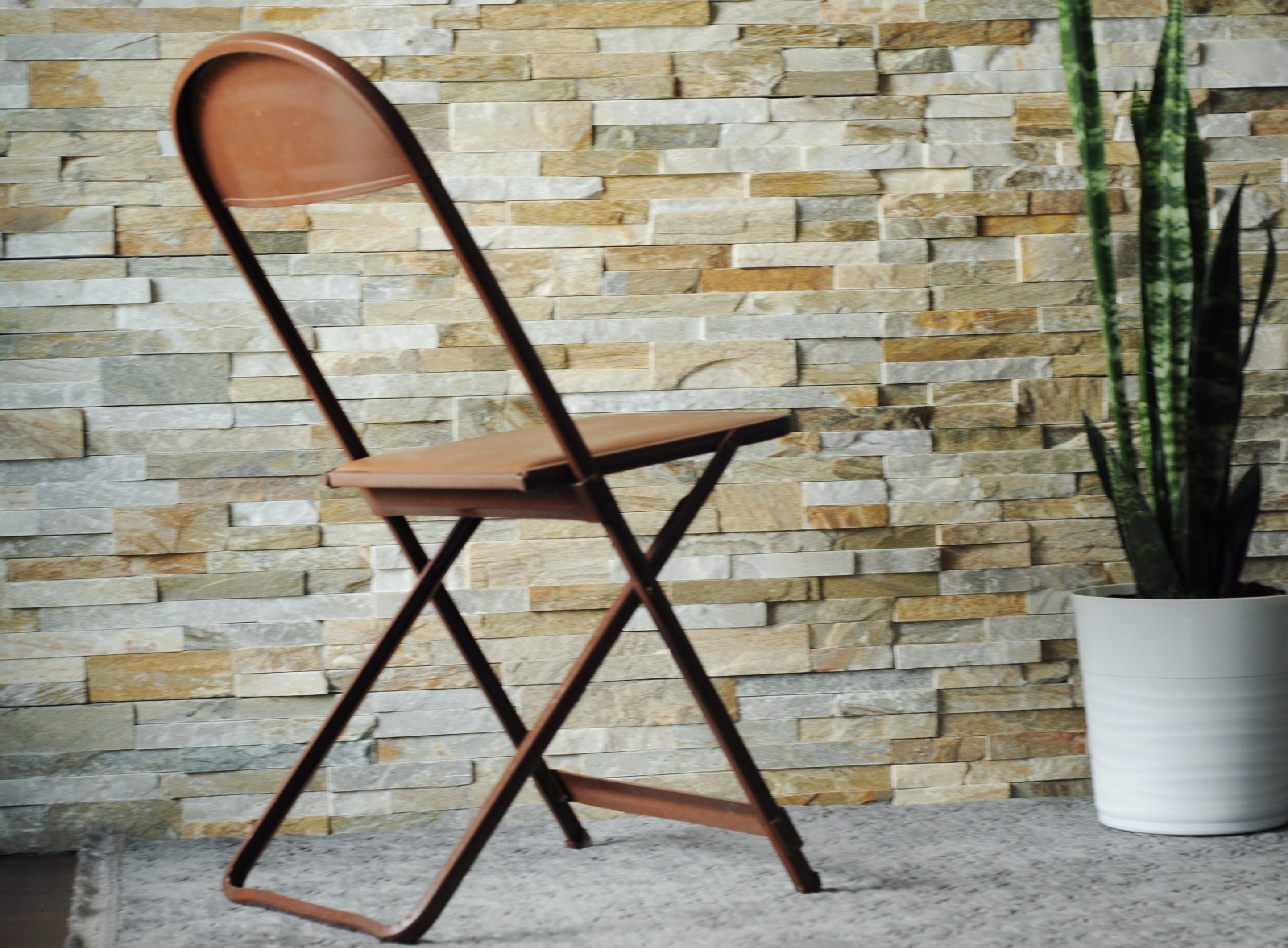 Brown Métal Chair - Etsy Brown Métal Chair - Etsy