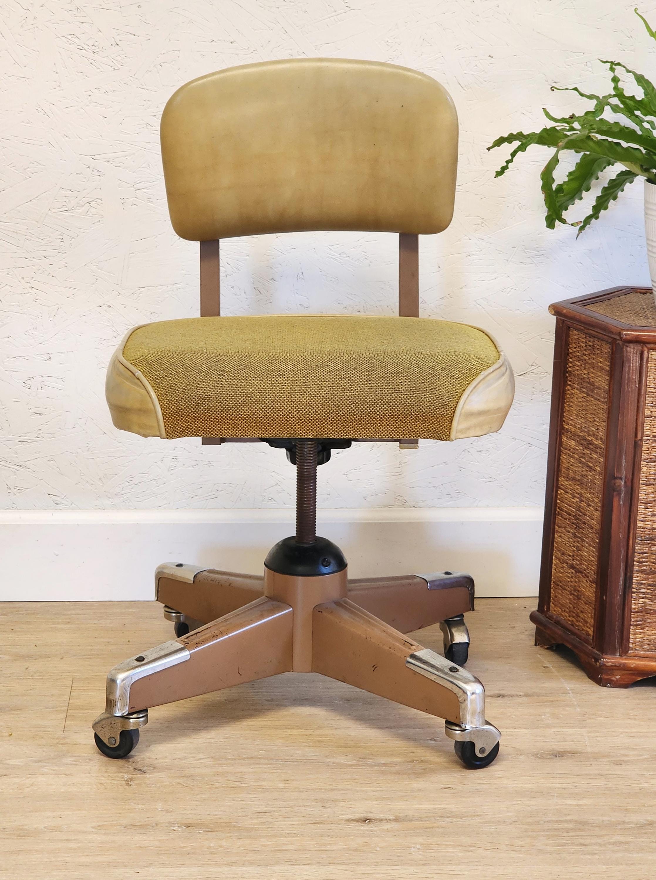 Vintage Rolling Desk Chair Vintage Hon Company Swivel - Main Image