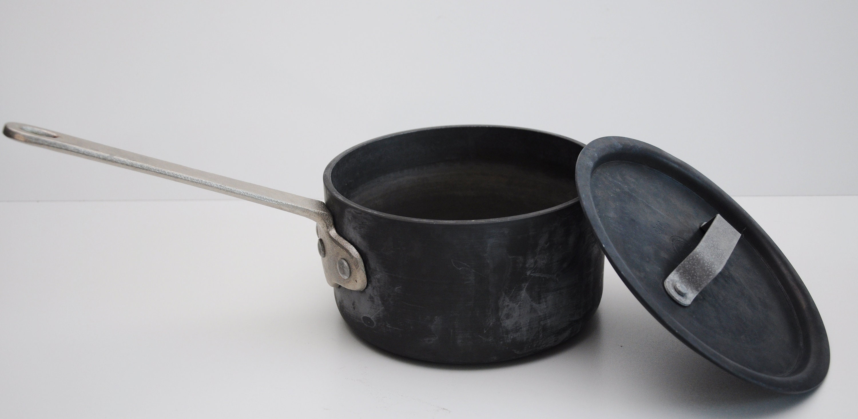 Vintage Calphalon Commercial Sauce Pans and Frying Pan with Etsy