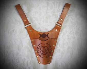 Wicca, Pagan Wand Holster, Witch, Triple Goddess, Wiccan, Samhain, Witchcraft, Pagan Witchcraft, Pagan wand, Wiccan Wand, Wicca Wand, Magic