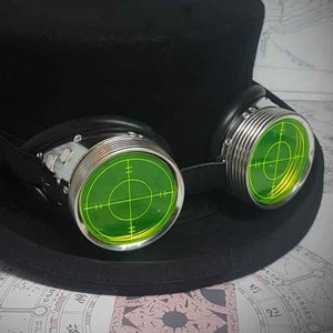 Cyber Goggles, cyberpunk , larp goggles, cosplay goggles, festival goggles, burning man goggles, steampunk glasses, steampunk goggles