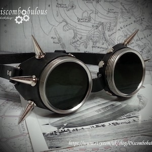 Steampunk Brillen, Vintage-Brillen, Siegerbrillen, Fliesenbrille, Steampunk-Brillen, Ingenieurbrille, Kosplayerbrille